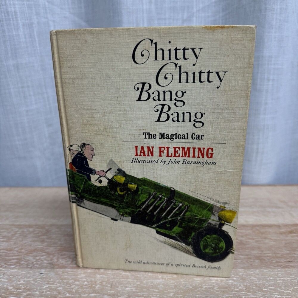 Chitty Chitty Bang Bang - Ian Fleming - 1st US Edition 1964 Hardcover Book